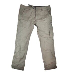 prAna Stretch Zion Pant II‎ Men's Hiking Cargo Pants Size 40 x 32 Khaki Tan